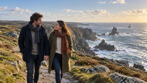 Escapade romantique en Bretagne : cinq raisons de choisir l'hiver
