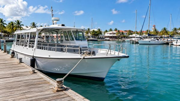 Explorez la marina, Pointe des Châteaux et l'embarcadère de la Désirade depuis Saint-François