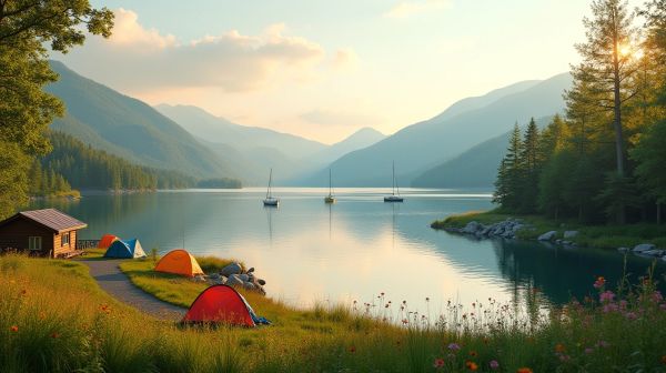 Séjour au lac du Bourget : choisir un camping familial en Savoie