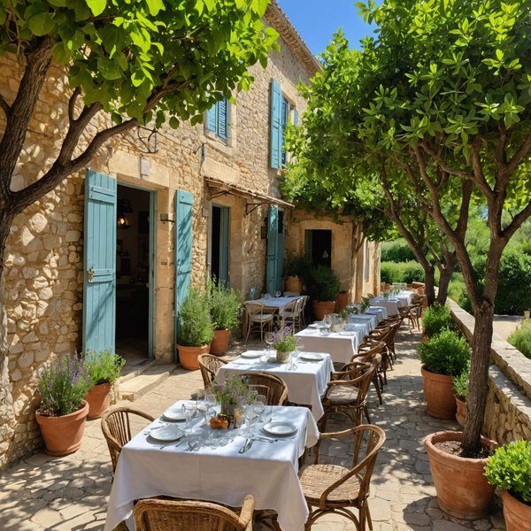 Où séjourner pour des vacances en Provence avec des ateliers de cuisine provençale et des visites de marchés locaux?