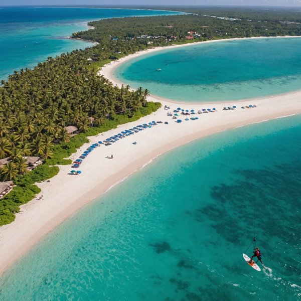 Où trouver les meilleures plages pour le kitesurf à Zanzibar?