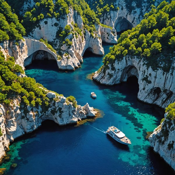 Peut-on trouver une croisière qui offre des excursions pour explorer les grottes marines en Croatie?